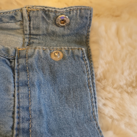 Lone Star, Juniors Sz Med, Lt Weight Cotton Denim Jacket, Snap Front, NWTs - Picture 6 of 15